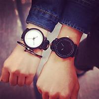 Break Couple Creative Cool Waterproof Minimalist Unisex Quartz Rubber Strap Relogio Wristwatch Casual Women Watches Cool Watches Unique Watches