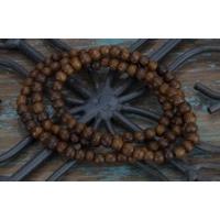 brown coco bead bracelet necklace