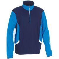 BRETT, Half Zip Windstopper - Midnight Blue