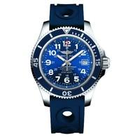 Breitling Superocean II 42 men\'s automatic blue strap watch