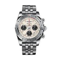 Breitling Chronomat 41 Airborne men\'s stainless steel bracelet watch