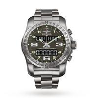 breitling cockpit b50 titanium mens watch eb5010b1m532176e