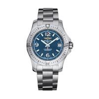 Breitling Colt 36 ladies\' blue dial stainless steel bracelet watch