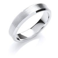 Brown & Newirth Wedding Ring Palladium Gents