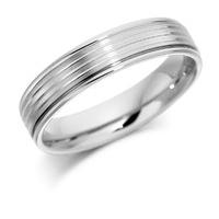 Brown & Newirth Wedding Ring Palladium Gents