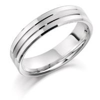 brown newirth wedding ring palladium gents