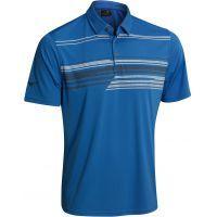 Broken Stripe Polo - Brilliant Blue