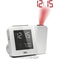 braun clocks projection alarm clock radio controlled bnc015whuk rc