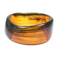 Brown plastic bangle