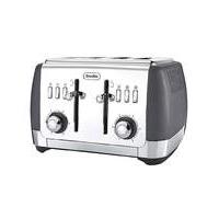 breville strata 4 slice grey toaster