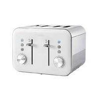 Breville High Gloss White 4Slice Toaster