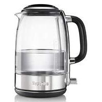 breville crystal clear glass jug kettle