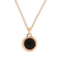 Bronzallure Ladies Pomifera Faceted Onyx Pendant WSBZ00035.B