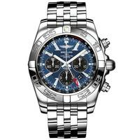 Breitling Mens Chronomat GMT Watch AB041012-C835 383A