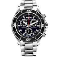 Breitling Mens Superocean Chrnograph M2000 Watch A73310A8-BB73 160A