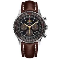 breitling mens navitimer limited edition brown strap watch ab0127e3 be ...