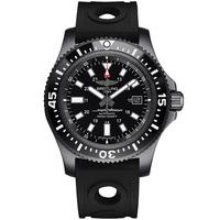 Breitling Mens Black Superocean 44 Special Rubber Strap Watch M1739313/BE92 227S
