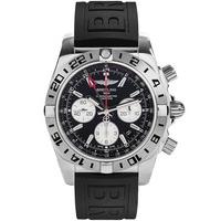 Breitling Mens Chronomat 44 GMT Watch AB0420B9-BB56 153S