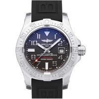 Breitling Mens Avenger II Seawolf Black Rubber Strap Watch A1733110-F563 152S