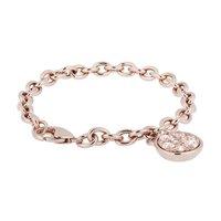 Bronzallure Preziosa Pave Circle Shiny Bracelet