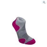 Bridgedale X-Hale Multisport Women\'s Socks - Size: L - Colour: GREY-RASPBERRY