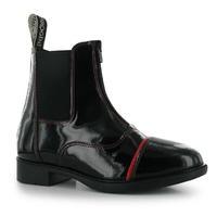 Brogini Patent Jodhpur Junior Boots
