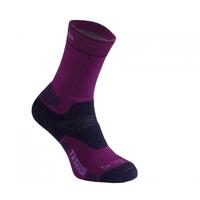 bridgedale woolfusion trekker womens socks berry medium