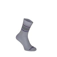 Bridgedale Women\'s Everyday Outdoors Merino Liner Socks Grey and Purple Large
