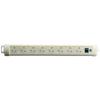 Brennenstuhl 1952283100 8-Way Extension Socket White 3m