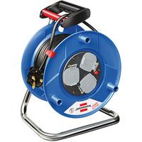 brennenstuhl 1218753 cable reel garant 25m h05vv f 3g15 with rcd 