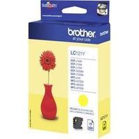 brother ink lc 121y original yellow lc121y