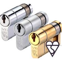 BS Kitemarked Single Key Euro Cylinders 6 Pin