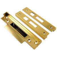 BS3621 Sashlock Rebate Kit Brass