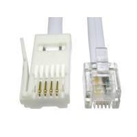 bt rj11 crossover cable 10m white