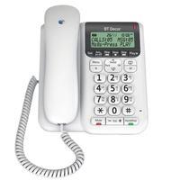 bt decor 2500 telephone tam 30mins 4 line lcd 100 entry phonebook 30 c ...