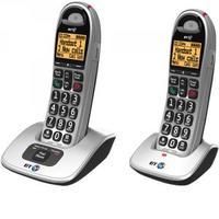 BT BT4000 Single Big Button DECT Cordless Phone SilverBlack 069264