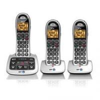 BT BT4500 Trio Big Button Dect Telephone with Answer Machine