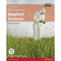 BTEC Nationals Applied Science: Student Book Level 3 (BTEC Nationals Applied Science 2016)