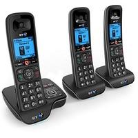 BT 6600 Nuisance Call Blocker Cordless Home Phone - Trio Handset Pack