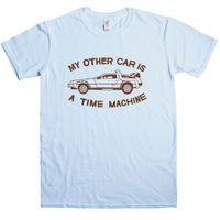 BTTF Inspired T Shirt - My Other Car Is A Time Machine