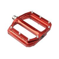Burgtec Penthouse MK4 Steel Axel Pedal Red
