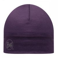 Buff Merino Single Layer Hat Plum