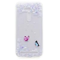 Butterfly Flower Pattern High Permeability TPU Material Phone Shell For ASUS ZB551KL ZB452KG