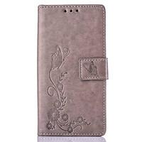 Butterflies Embossed PU Leather Material Leather for Huawei P8 P8 Lite P9 P9 Lite Mate 8