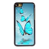 butterfly design aluminum hard case for iphone 5c