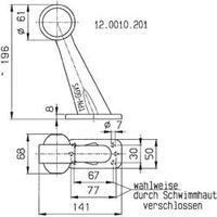 bulb end outline marker open cable ends left right lateral 12 v red wh ...