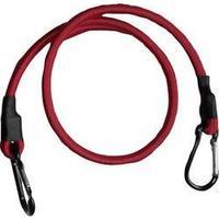 Bungee cord (Ø x L) 10 mm x 0.8 m HP Autozubehör 12008 Incl. carabiner