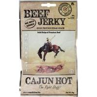 Bullseye Meats Beef Jerky 50 Grams Cajun Hot