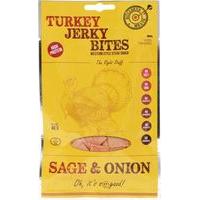 Bullseye Meats Turkey Jerky Bites 40 Grams Sage & Onion