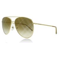 Burberry 3072 Sunglasses Gold 1017B3 57mm